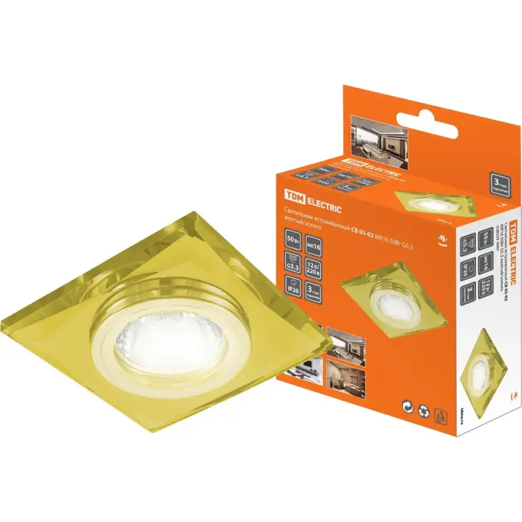 Встраиваемый светильник TDM ELECTRIC СВ 03-02 SQ0359-0047
