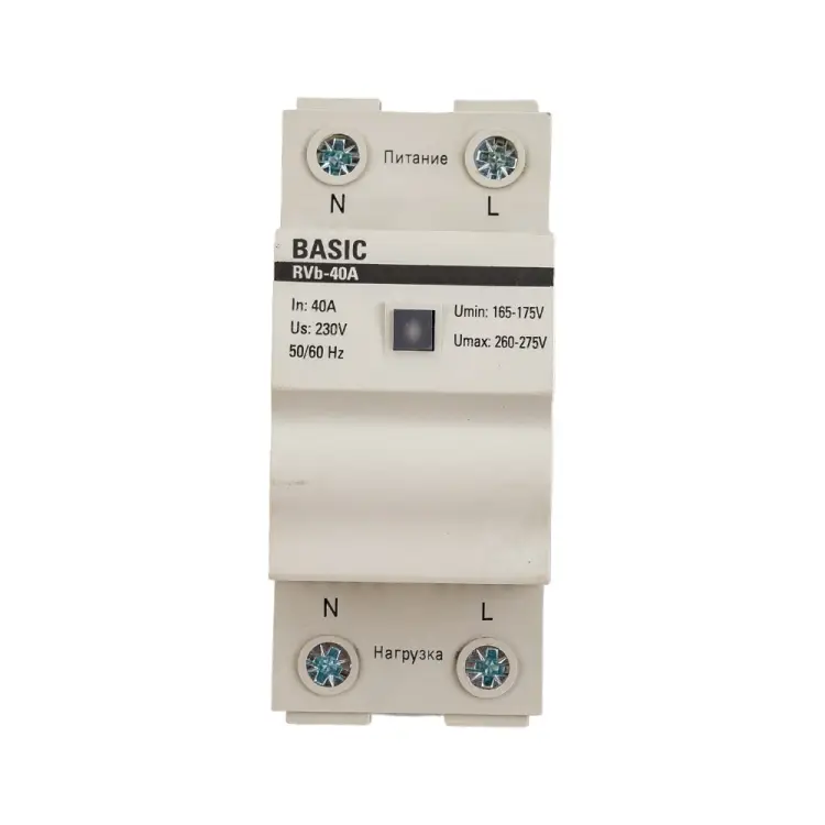 Реле напряжения EKF Basic RVb-40A rvb-40a