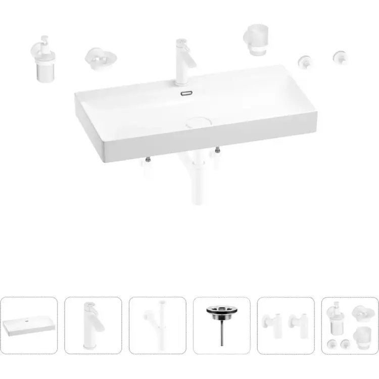 Раковина для ванной Wellsee Bromance 201007640