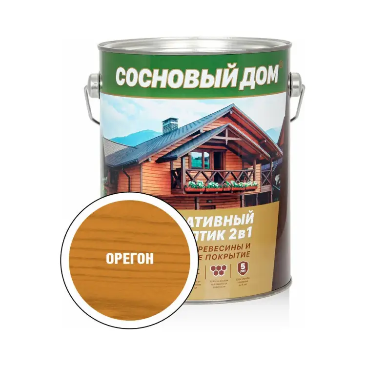 Декоративно-защитный состав для древесины ЗАО Декарт Сосновый дом 29527