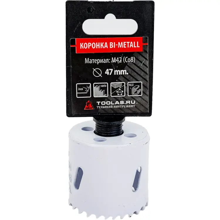 Коронка TOOLAS Bi-Metall 7230 Коронка TOOLAS Bi-Metall 7230