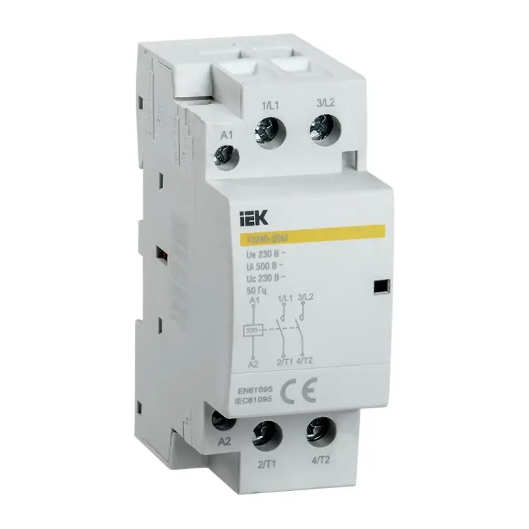 Модульный контактор IEK км63-20м ac MKK11-63-20