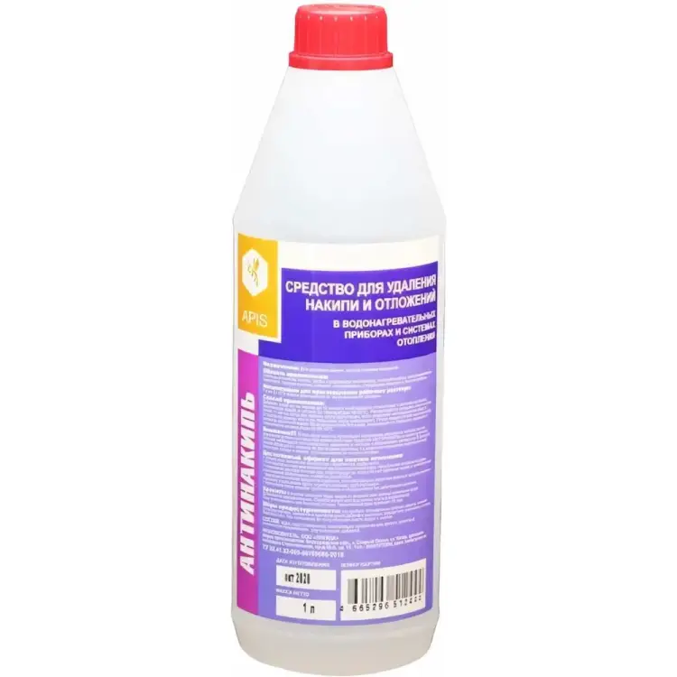 Очищающее средство для систем отопления APIS АНТИНАКИПЬ 4665296512444