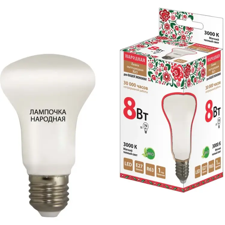 Светодиодная лампа TDM ELECTRIC Народная SQ0340-0140