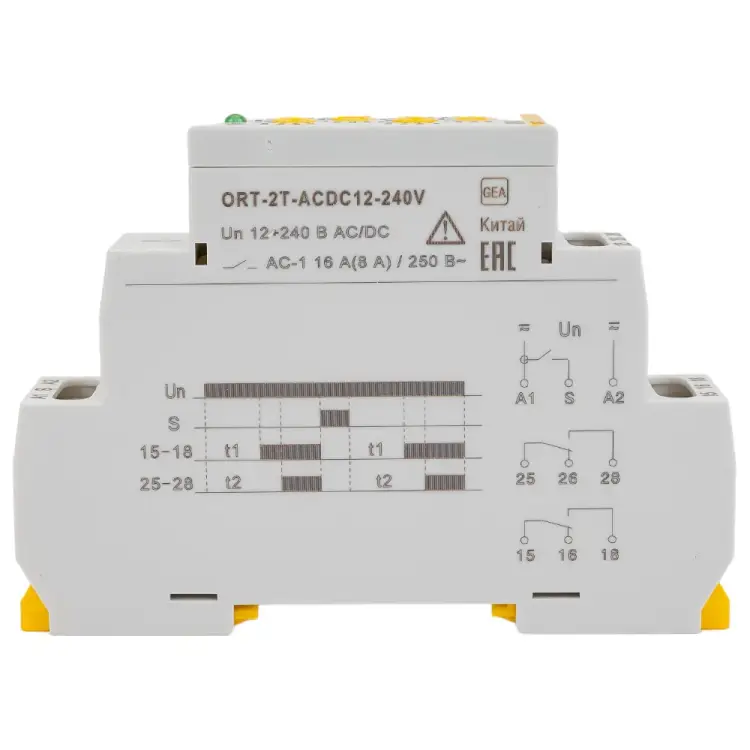 Реле времени IEK ORT ORT-2T-ACDC12-240V