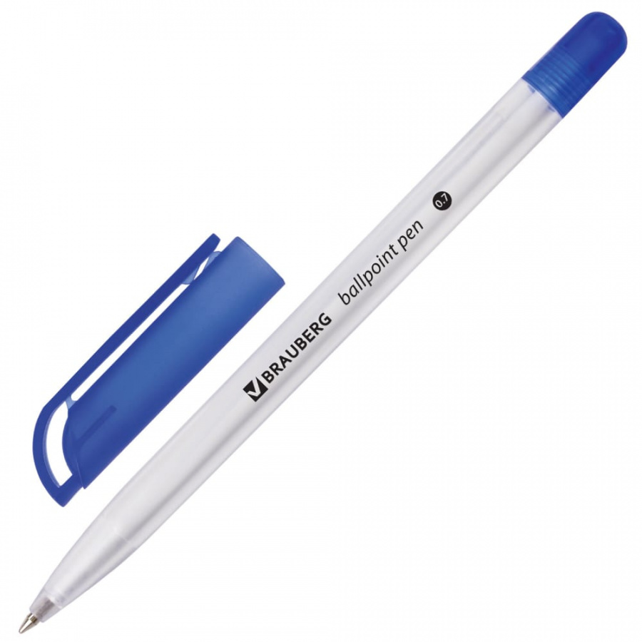 Масляная ручка шариковая BRAUBERG Olive Pen