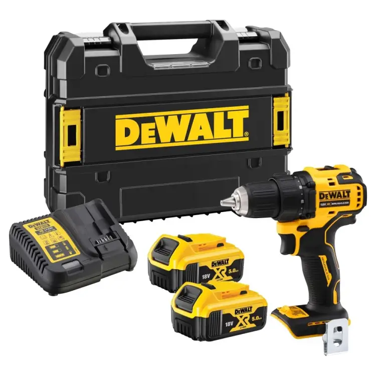 Аккумуляторная бесщеточная дрель шуруповерт Dewalt DCD708P2T DCD708P2T-QW Аккумуляторная бесщеточная дрель шуруповерт Dewalt DCD708P2T DCD708P2T-QW