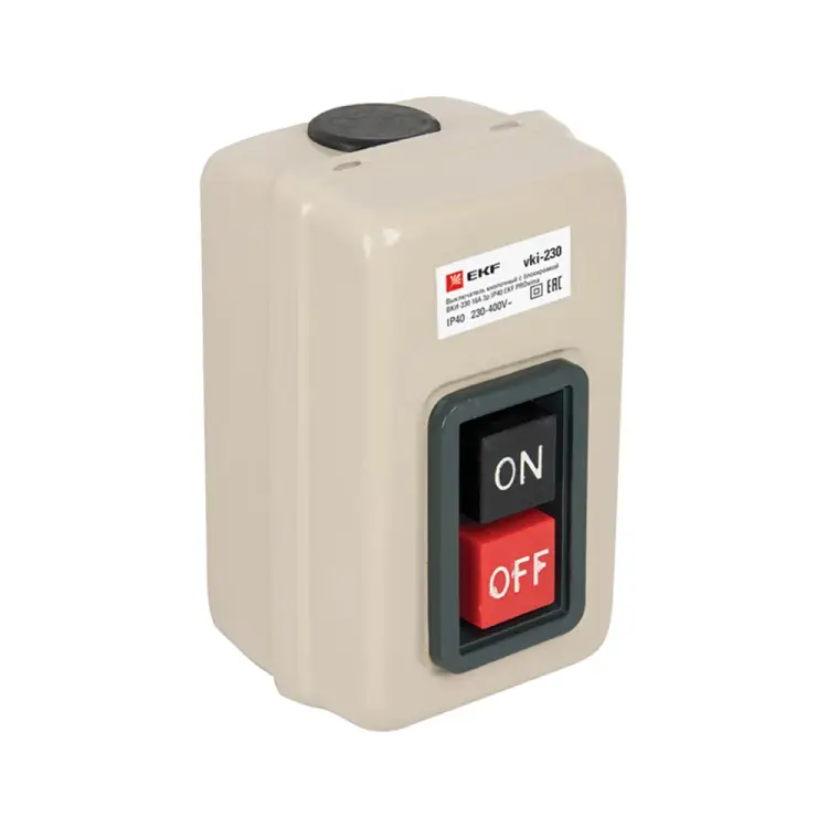 Кнопочный выключатель EKF ВКИ-230 PROxima vki-230
