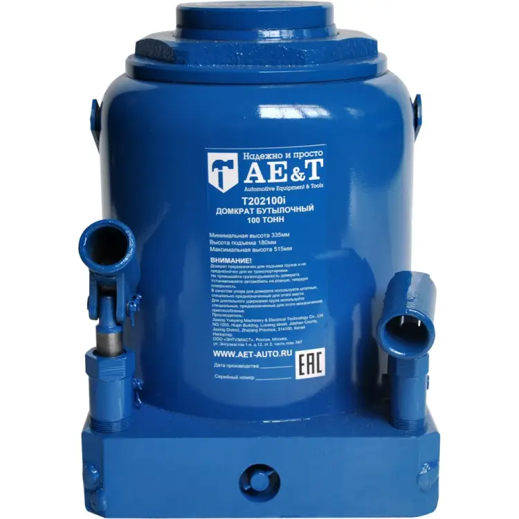 Бутылочный домкрат AE&T T202100i