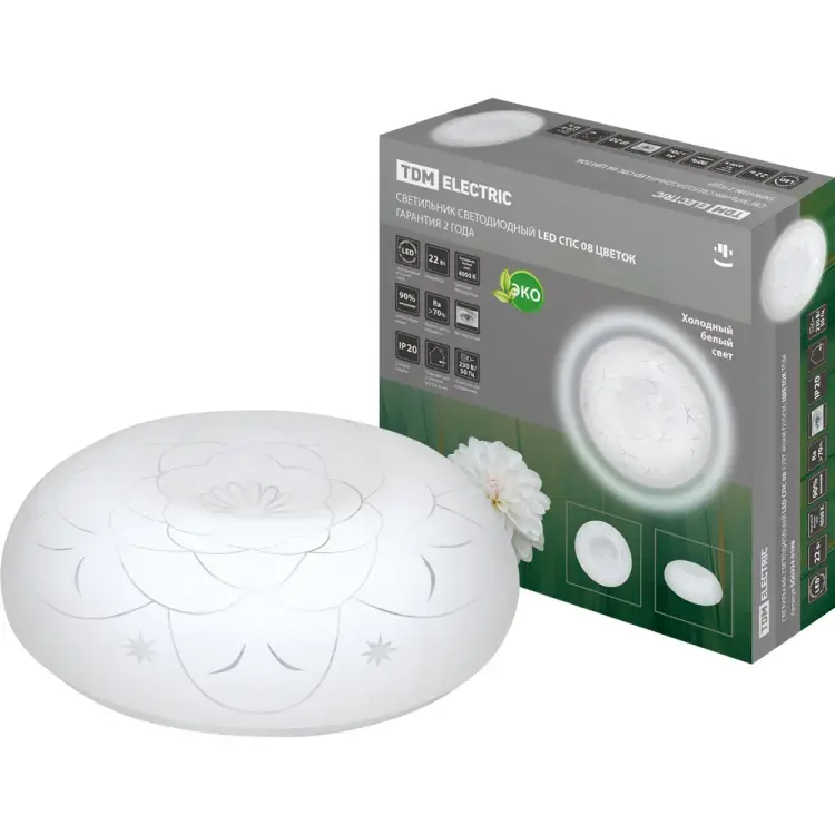 Светодиодный светильник TDM ELECTRIC СПС 08 Цветок SQ0329-0198