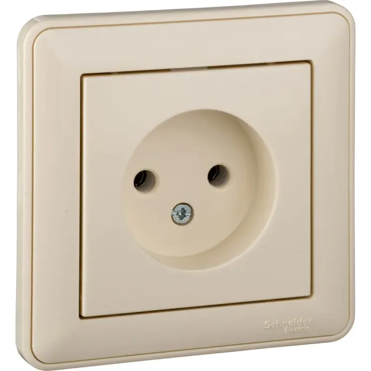 Одноместная розетка Systeme Electric W59 RS16-153-28