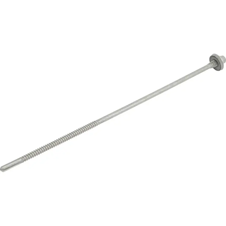 Самосверлящий винт Skreppro SsWp(EPDM) 16х5.5(6.3)х240 (дакромет), 100 шт. 4680635460392