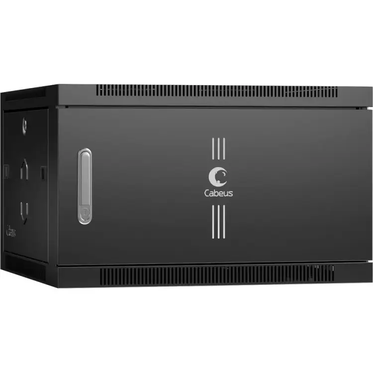 Телекоммуникационный настенный шкаф Cabeus SH-05F-6U60/60m-BK Телекоммуникационный настенный шкаф Cabeus SH-05F-6U60/60m-BK