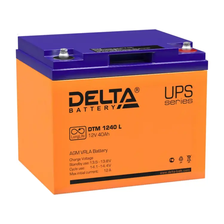 Аккумулятор DELTA DTM 1240 L