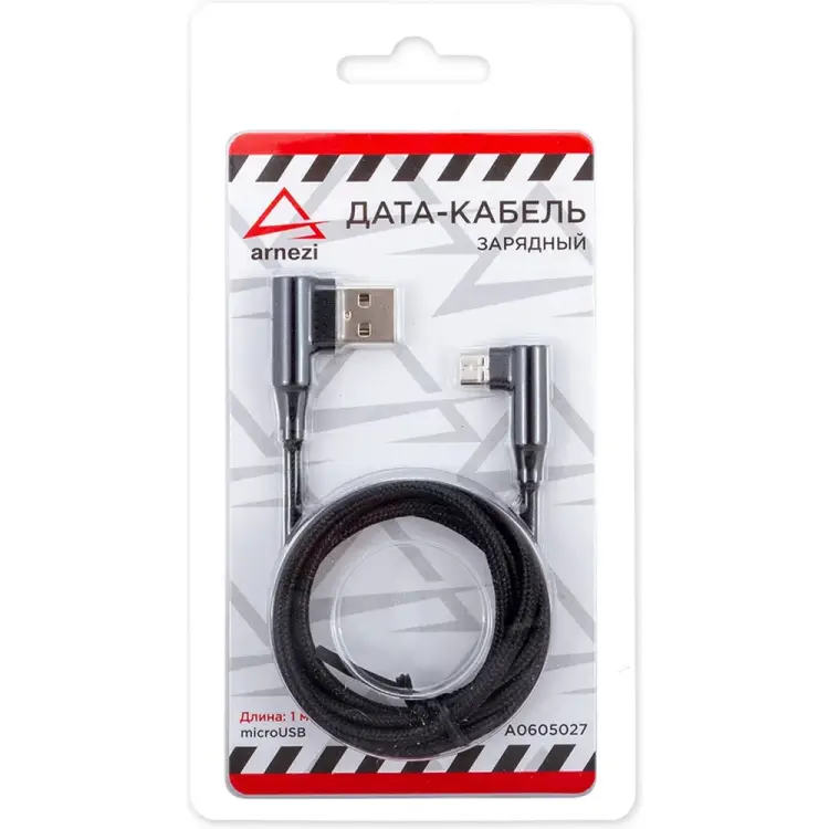 Угловой зарядный дата-кабель Arnezi A0605027 Угловой зарядный дата-кабель Arnezi A0605027