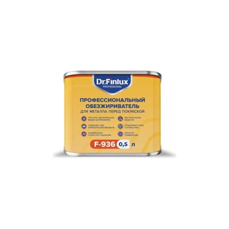 Профессиональный обезжириватель для металла Finlux Dr. F–936 4603783202041