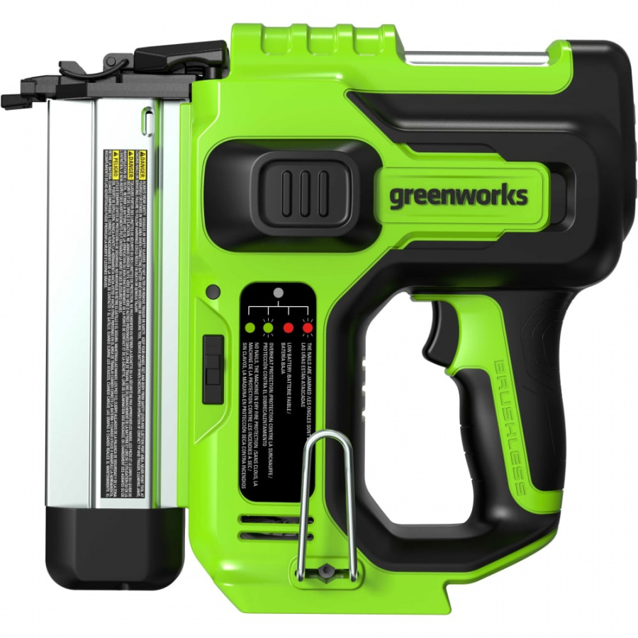 Аккумуляторный нейлер GreenWorks GD24BN