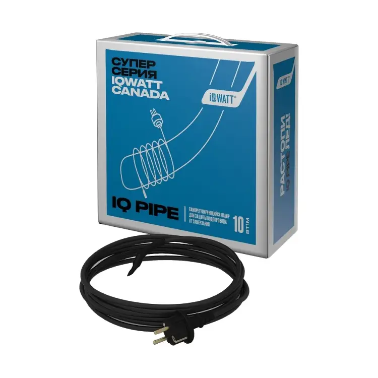 Комплект для обогрева труб IQWATT IQ PIPE-25м 039501 Комплект для обогрева труб IQWATT IQ PIPE-25м 039501