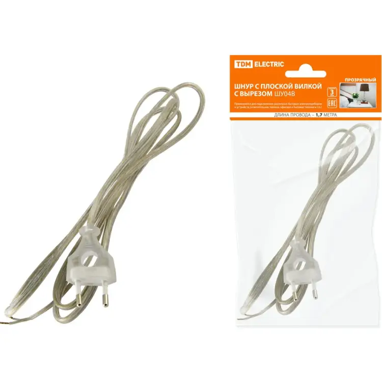 Шнур TDM ELECTRIC ШУ04 SQ1305-0034 Шнур TDM ELECTRIC ШУ04 SQ1305-0034