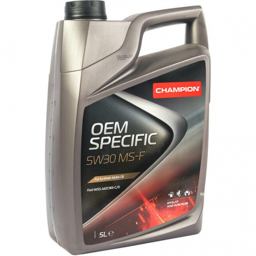 Синтетическое моторное масло CHAMPION OEM SPECIFIC MS-F 5W30, SL/CF, A1/B1-12, A5/B5-16