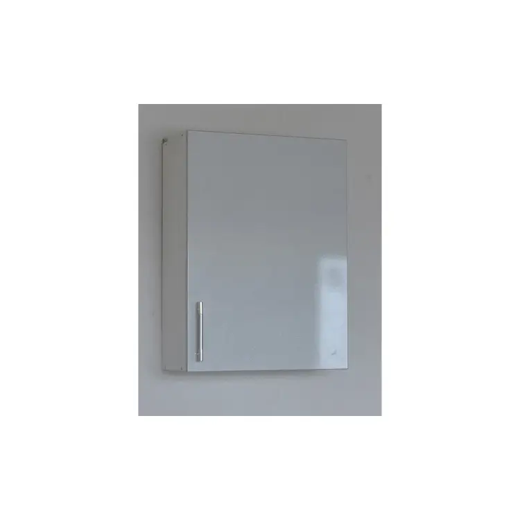 Шкаф для посуды SANTREK 50 серебристый металлик (с сушкой) фасад МДФ 56465