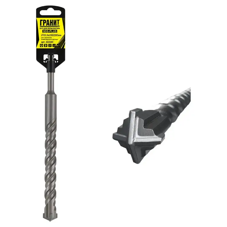 Бур sds-plus Гранит Quadro-X 422250