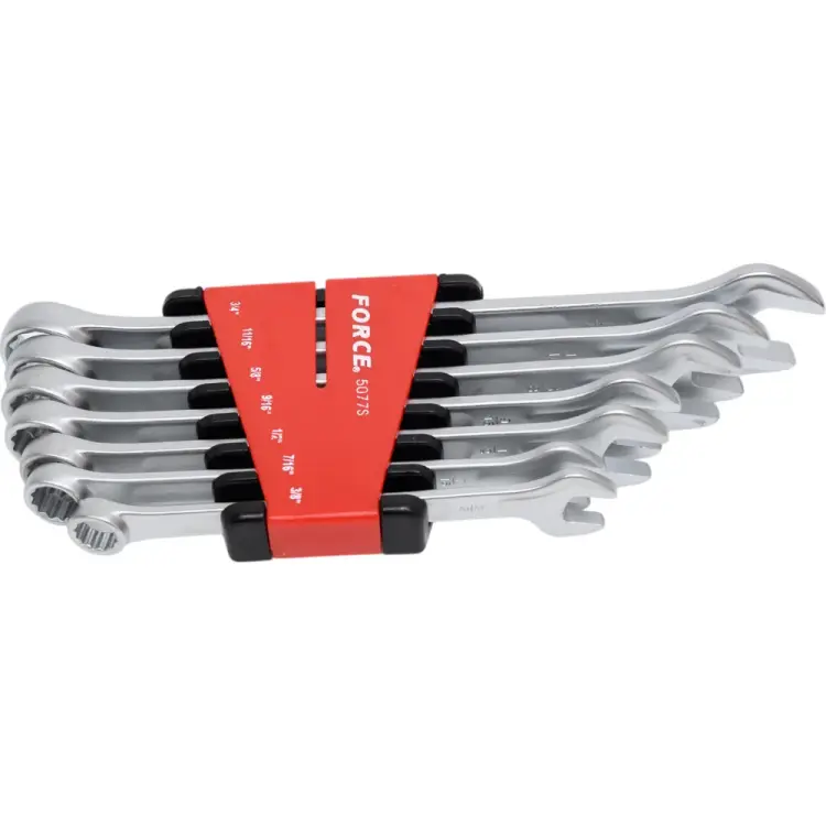 Набор комбинированных ключей FORCE 5077S