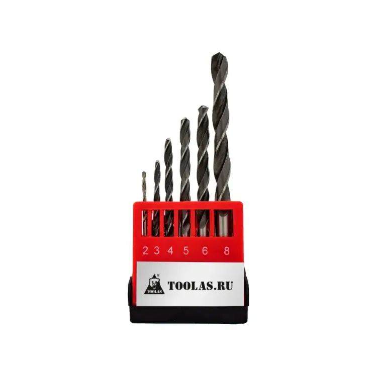 Набор сверл по металлу TOOLAS 13006