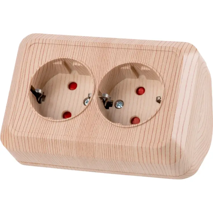 Двойная угловая розетка TDM ELECTRIC Ладога SQ1801-0443