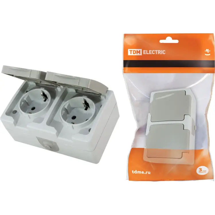 Розетка TDM ELECTRIC Вуокса SQ1803-0008