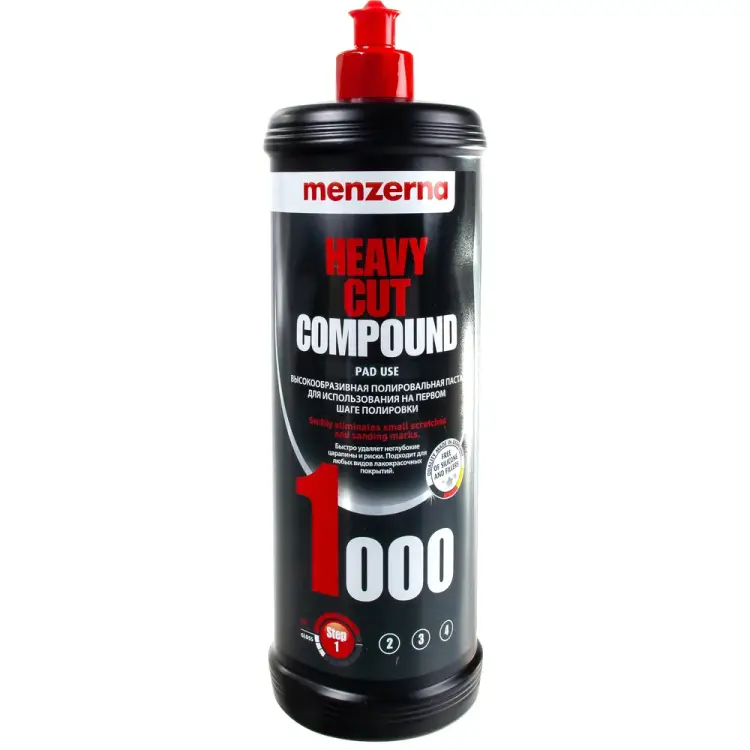 Высокоабразивная полировальная паста Menzerna Heavy Cut Compound 1000 22984.260.870 Высокоабразивная полировальная паста Menzerna Heavy Cut Compound 1000 22984.260.870