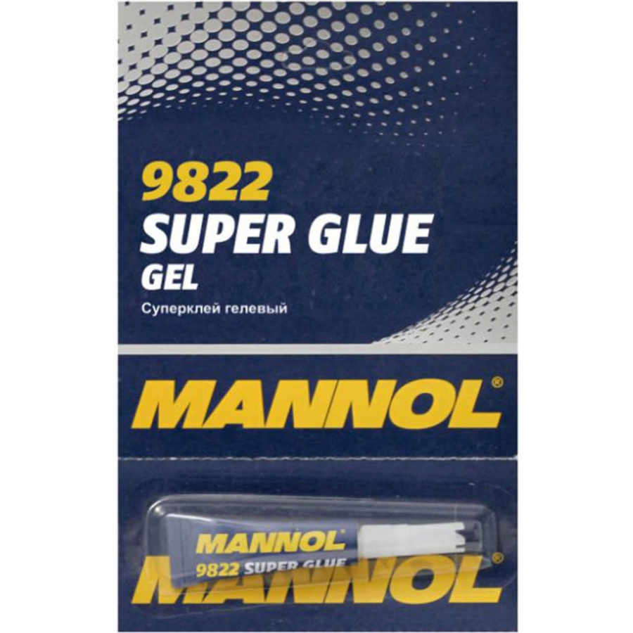 Гелевый суперклей MANNOL Super Glue