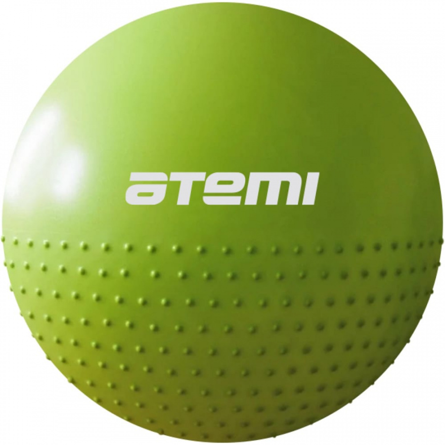 Гимнастический полумассажный мяч ATEMI AGB0555