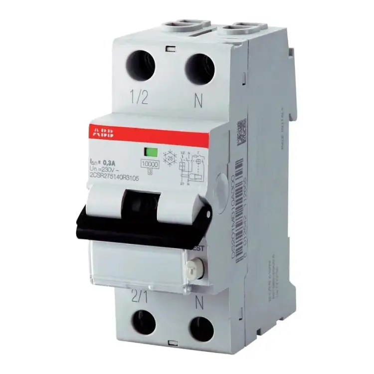 Автоматический выключатель дифференциального тока ABB DS201 2CSR255180R1104