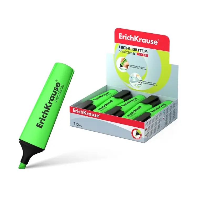 Текстмаркер ErichKrause Visioline V-12 Neon 32497