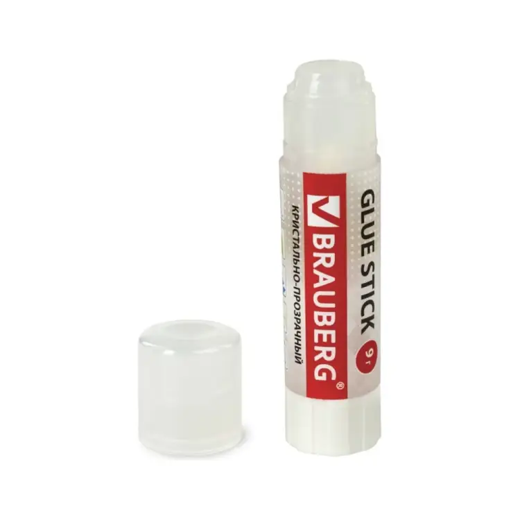 Клей-карандаш BRAUBERG Crystal 227967