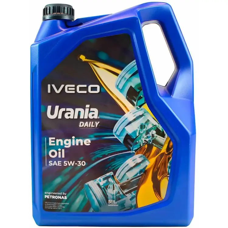 Моторное масло Petronas URANIA DAILY синт. 5W30, 5 л 71523MH2EU/71523M12EU/13455019 71523MH2EU