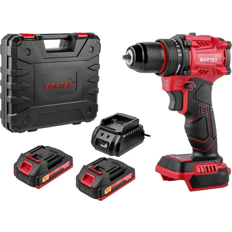 Аккумуляторная бесщеточная дрель-шуруповерт WORTEX LX BD 1815-1 Li 1333697 Аккумуляторная бесщеточная дрель-шуруповерт WORTEX LX BD 1815-1 Li 1333697