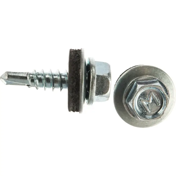 Оцинкованный кровельный саморез по металлу Daxmer 4,8х19 400шт 310437