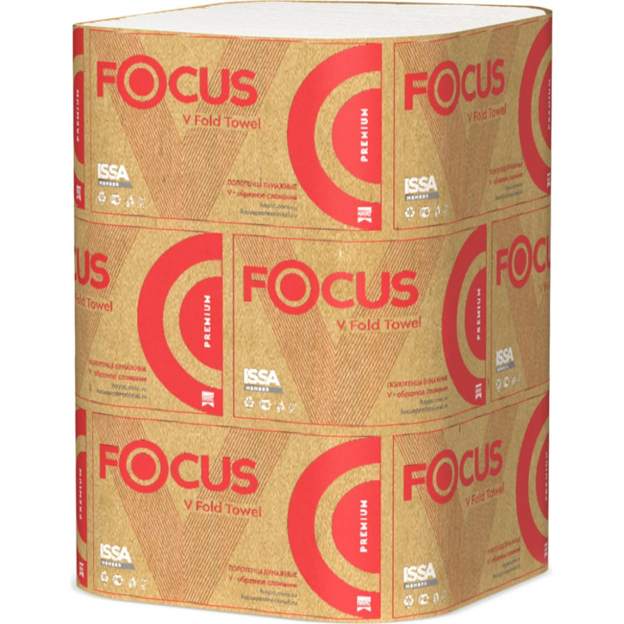 Листовое бумажное полотенце Focus PREMIUM