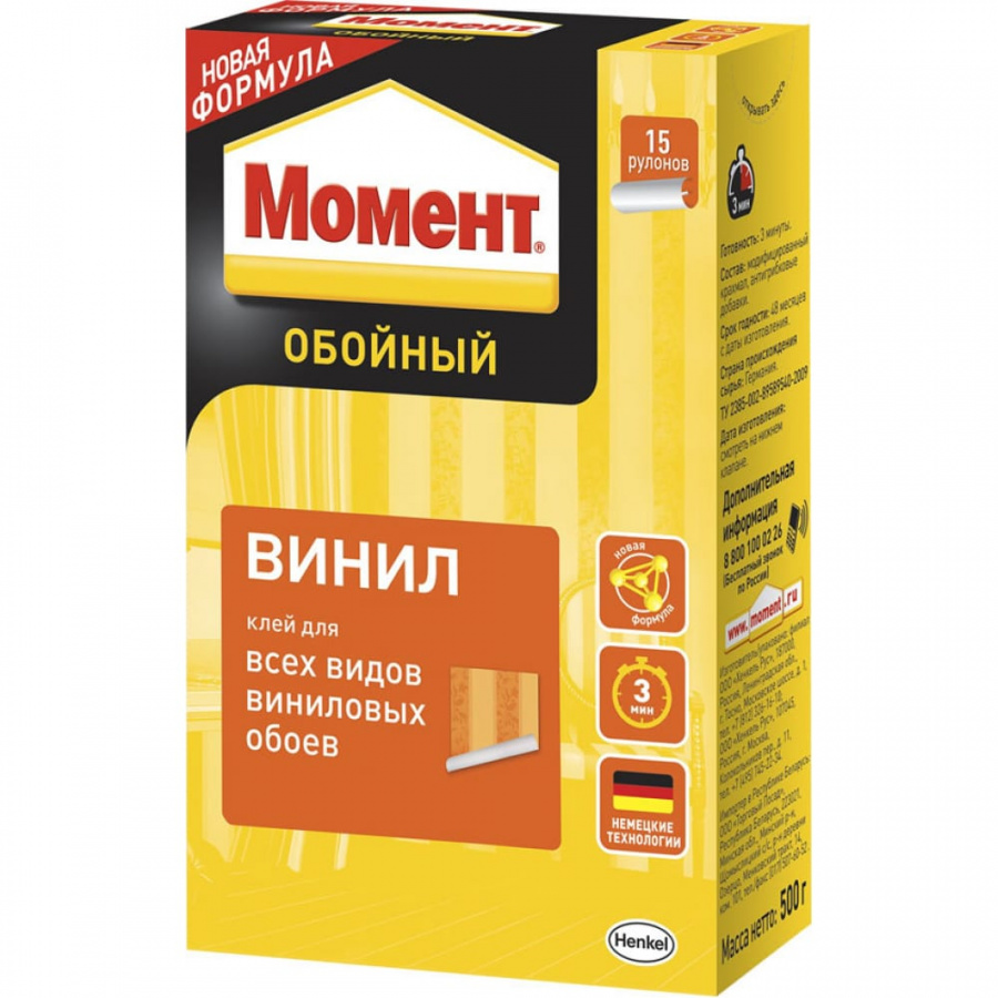 Обойный клей МОМЕНТ Винил