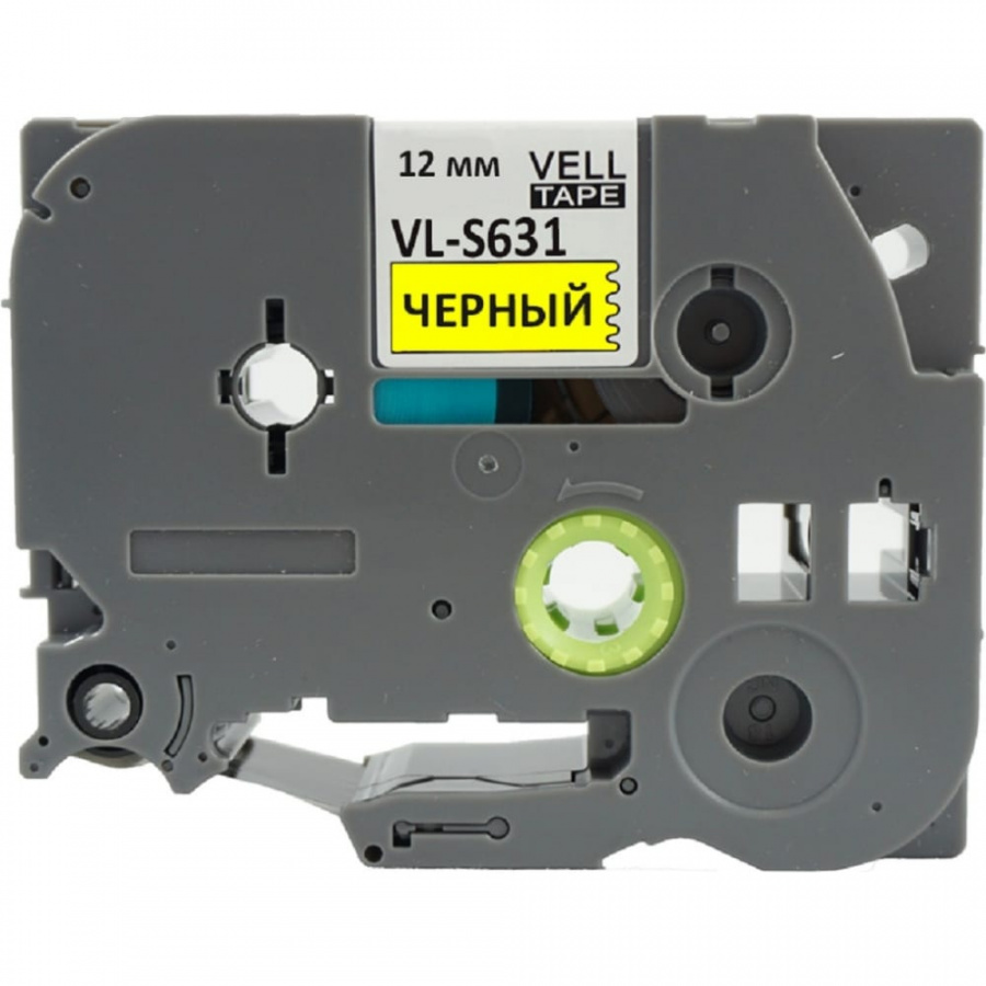 Лента для PT 1010/1280/D200/H105/E100 Vell VL-S631 Brother TZE-S631
