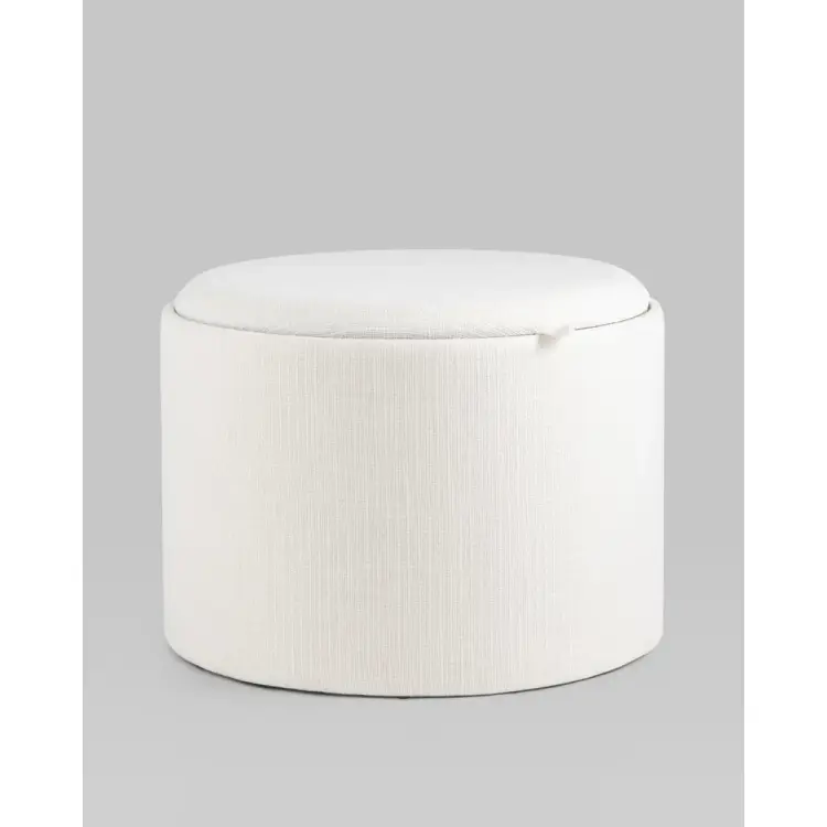 Пуф Стул Груп Хюгге L, с ящиком, рогожка белая 19B260LLP YX1828-1 Пуф Стул Груп Хюгге L, с ящиком, рогожка белая 19B260LLP YX1828-1