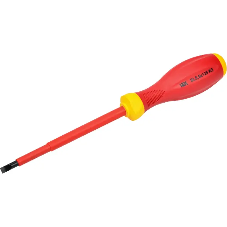 Диэлектрические отвертка IEK ARMA2L 3 A2L3-SC30-K3-SL-55-125 Диэлектрические отвертка IEK ARMA2L 3 A2L3-SC30-K3-SL-55-125