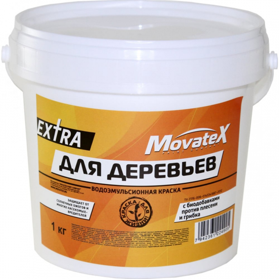 Водоэмульсионная краска для деревьев Movatex EXTRA