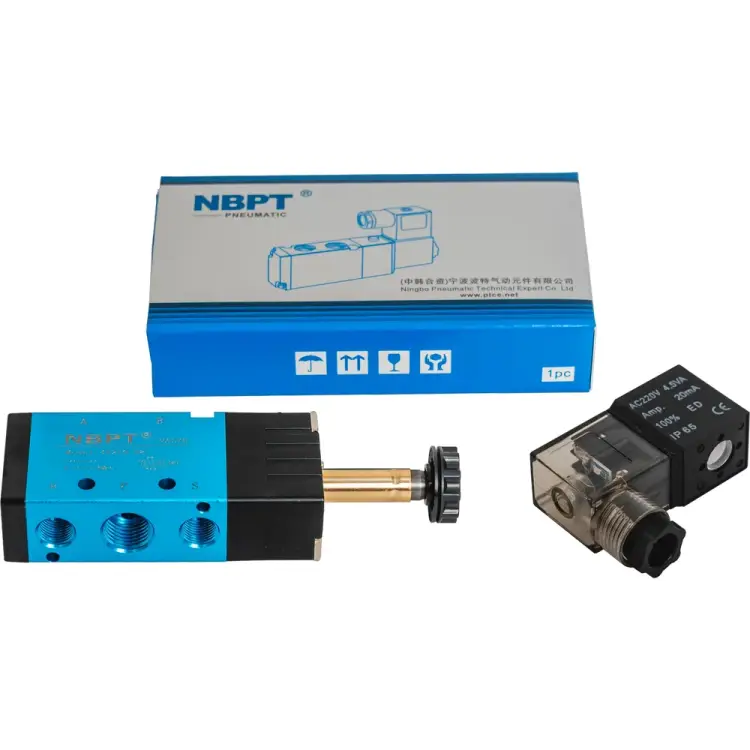 Пневмораспределитель NBPT 4V210-08-AC220V 57612