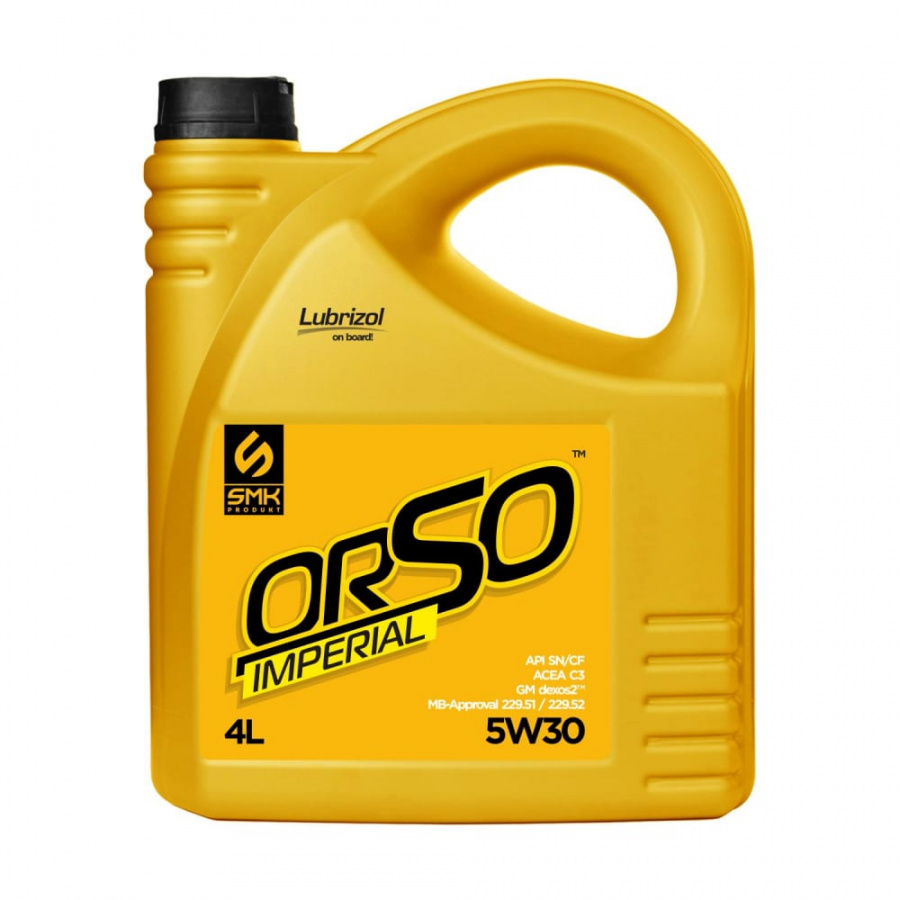 Универсальное моторное масло SMK Orso Imperial 530 5W-30 API SN/CF