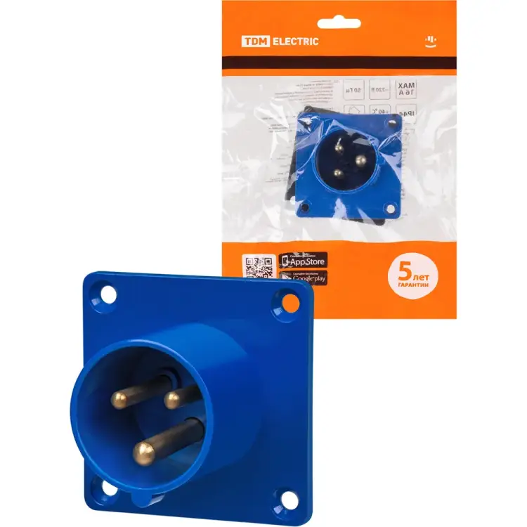 Скрытая вилка TDM ELECTRIC 613 SQ0607-0001