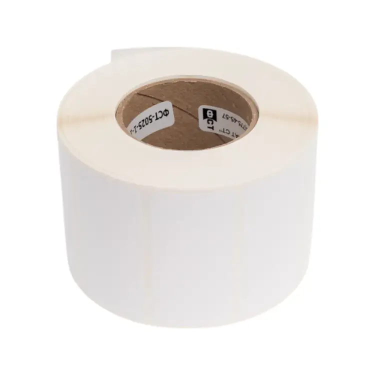 Этикетка для тт печати Формат СТ ФСТ-5025-1-1-D40-WH