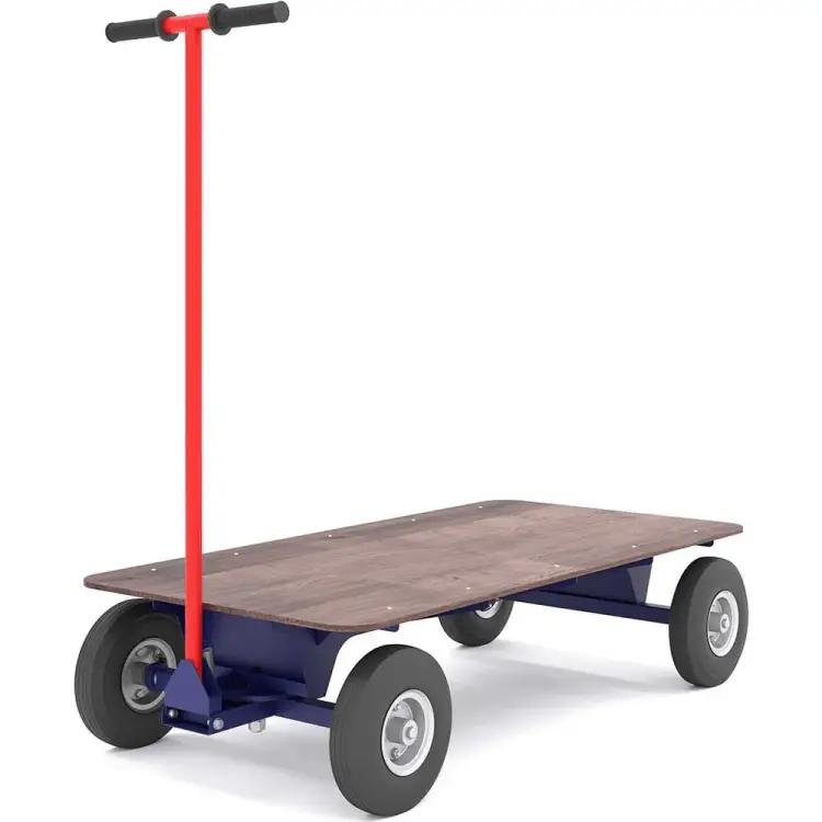 Платформенная тележка RUSKLAD ТПО О пневмо